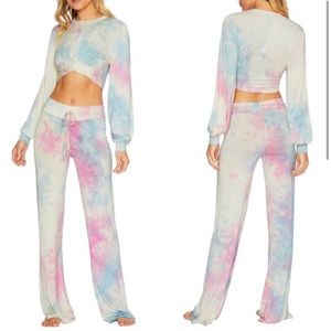 NWT XS Beach Riot Marley Tie Dye Pant